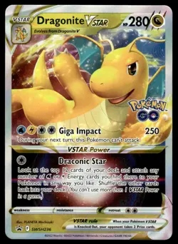 Pokemon TCG SWSH: Sword & Shield Promo Cards #SWSH236 Dragonite VSTAR NM - Image 1