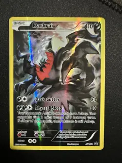 Pokemon Darkrai TCG XY Black Star Promos Holo Card XY114 - Image 1