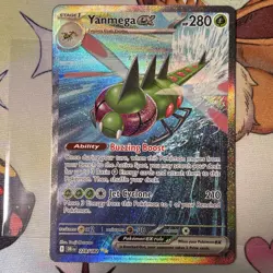 Pokemon TCG Yanmega EX Sir 228/182 Sv10: Destined Rivals Holo Card - Image 1