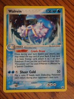 Pokemon 2004 Pokemon Ex Hidden Legends Walrein holo card, mint condition - Image 1