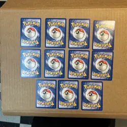 EX Expedition Base Set Pokemon Card Lot 11 TCG 2002 Gloom Koffing Machop Mareep - Image 4