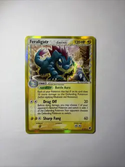 Feraligatr Delta Species Holo Card 2/101 Dragon Frontiers Near Mint Pokemon TCG - Image 4