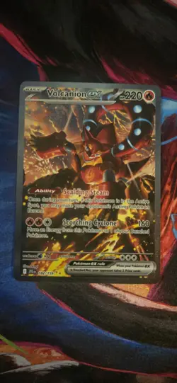 Volcanion EX 182/159 Pokemon TCG Journey Together Special Illustration Card NM - Image 1