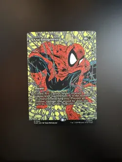 MTG Marvel's Spider-Man English Arachnogenesis Borderless 0031 Non-Foil - Image 1