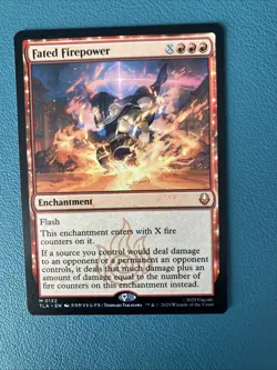 Fated Firepower Regular NM MTG Avatar The Last Airbender Mythic 0132 NM - Image 1