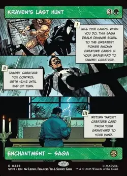 MTG Kraven's Last Hunt 0226 Foil (Borderless) R Marvel's Spider-Man NM SPM - Image 1