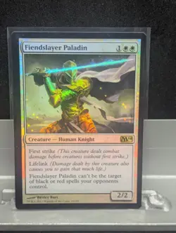 Fiendslayer Paladin FOIL X1 LP MTG Core Set 2014 MTG - Image 1