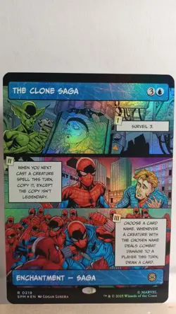 The Clone Saga Foil Borderless [NM] - MTG SPM - Image 1