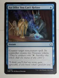 MTG - An offer You Can't Refuse - FDN - U - 160 - Image 1