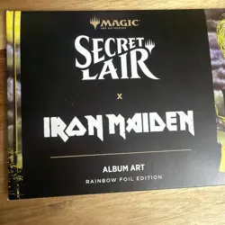 IN HAND SEALED Iron Maiden: Secret Lair rainbow FOIL MTG - Image 4