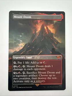 Mount Doom (Borderless) Universes Beyond: the Lord of the Rings: Tales of... - Image 1