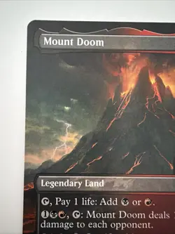 Mount Doom (Borderless) Universes Beyond: the Lord of the Rings: Tales of... - Image 2