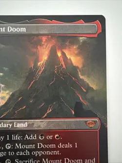 Mount Doom (Borderless) Universes Beyond: the Lord of the Rings: Tales of... - Image 3