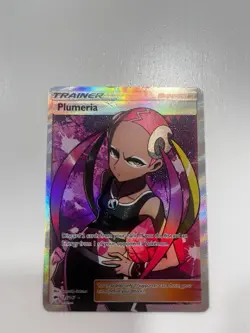 Plumeria (Full Art) 145/147 SM - Burning Shadows Ultra Rare Holo Pokemon TCG MP - Image 1
