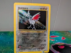 Vintage Pokemon - Neo Genesis - Skarmory - 13/111 Holo - Near Mint Holo Rare - Image 1