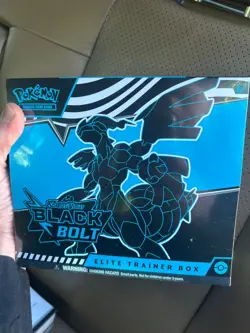 Pokemon TCG Scarlet & Violet: Black Bolt - Elite Trainer Box ETB - SEALED - Image 1