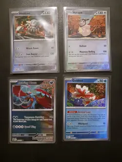 Pokemon TCG Prismatic Evolutions Masterball Lot Of X4 NM/M Condition - Image 1