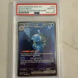 2023 Pokemon Blastoise ex SIR Pokemon 151 200/165 PSA 10 GEM MINT - Image 1