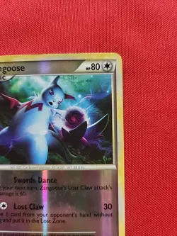 Pokemon: Zangoose #39/95 Reverse Holo Rare Call of Legends 2011 - MP - H20 - Image 5