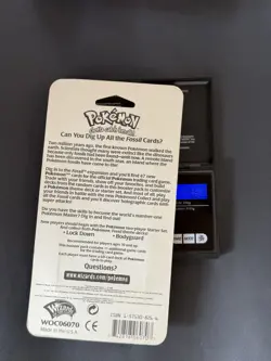 HEAVY 34.62g Pokemon Fossil Blister Booster Pack Factory Sealed WOTC Lapras - Image 2
