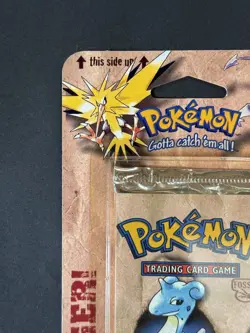 HEAVY 34.62g Pokemon Fossil Blister Booster Pack Factory Sealed WOTC Lapras - Image 5