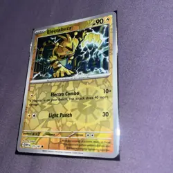 Pokemon - Electabuzz 125/165 - Scarlet & Violet 151 - Cosmos Holo - Near Mint - Image 1