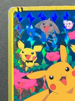 Pikachu &Pichu brothers MOVIE.25 Pokemon Carddass Anime collection Holo Japanese - Image 2