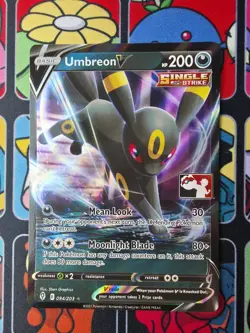 Pokemon TCG: Umbreon V STAMPED 094/203 - Play! Prize Pack Series One - Image 1