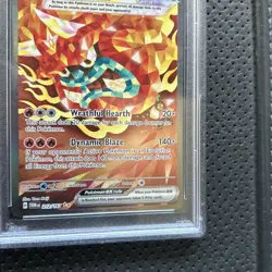 PSA 9 Pokemon Twilight Masquerade Hearthflame Mask Ogerpon ex SIR 212/167 - Image 4