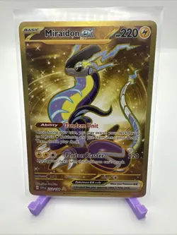 Miraidon ex - 253/198 - Hyper Rare NM, English Pokemon Scarlet & Violet Singles - Image 1