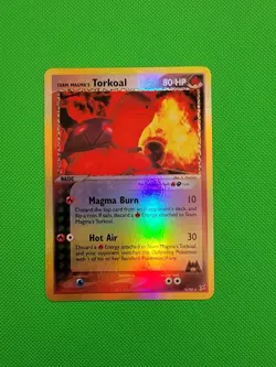Pokemon TCG Team Magma's Torkoal 12/95 Team Magma vs Team Aqua Reverse Holo LP- - Image 1