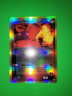 Pokemon TCG Team Magma's Torkoal 12/95 Team Magma vs Team Aqua Reverse Holo LP- - Image 2