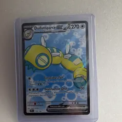 Pokemon Dudunsparce ex 178/159 SV09: Journey Together Ultra Rare Holo 270 HP - Image 1