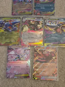 Pokemon TCG Phantasmal Flames Mega Exs Charizard Gengar Sharped Etc Lot Of 7 - Image 1