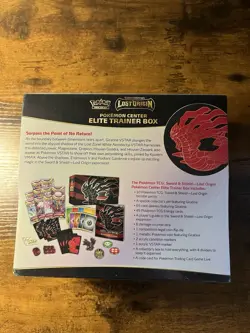 Pokemon TCG Lost Origin Pokemon Center Elite Trainer Box ETB Sealed - Image 4