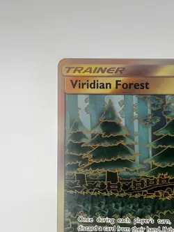 Pokemon Viridian Forest (256/281) Unified Minds NM HOLO - Image 3