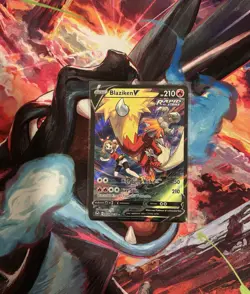 Pokemon - Trainer Gallery - Blaziken V TG14/TG30 - SW&SH Silver Tempest - NM 🔥 - Image 1