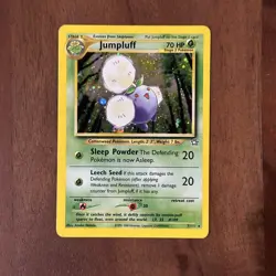 Pokemon TCG - Jumpluff Holo Unlimited Rare - Neo Genesis 7/111 MP - WOTC - Image 1