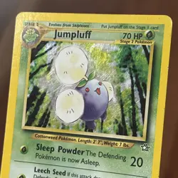 Pokemon TCG - Jumpluff Holo Unlimited Rare - Neo Genesis 7/111 MP - WOTC - Image 3