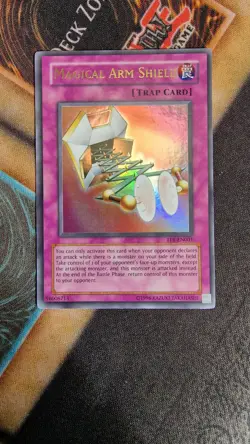 Yugioh TCG - Magical Arm Shield TP8-EN001 - Tournament Pack Ultra Rare - NM - Image 1