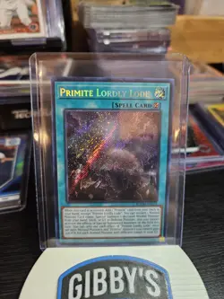 Yu-Gi-Oh! Primite Lordly Lode BLMM-EN172 Secret Rare 1st Edition - Image 1