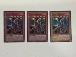 Yugioh TCG Retro Pack 2 Reprint Tyrant Dragon x3 - Image 1