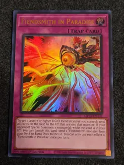 x1 Fiendsmith in Paradise - MP25-EN232 - Ultra Rare - 1st Edition Yu-Gi-Oh! M/NM - Image 1