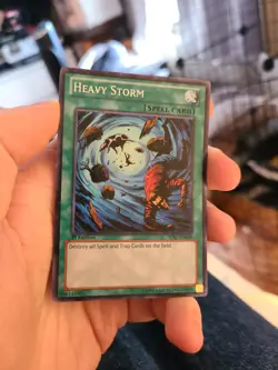 Yugioh Heavy Storm BP01-EN038 1st Starfoil Rare - Image 1