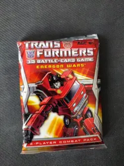 TRANSFORMERS 3D BATTLE-CARD GAME - ENERGON WARS BOOSTER PACK - Image 1