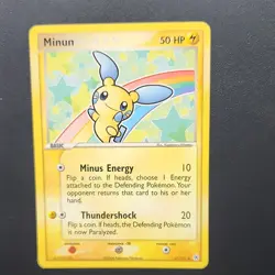 Pokemon Minun & Plusle Basic Cards 67/101 69/101 TCG 2004 Standard English - Image 3