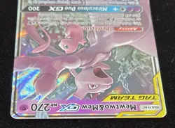 Pokemon TCG Unified Minds Mewtwo Mew GX Card 71/236 Near Mint Condition - Image 3