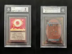 Sol Ring BETA Mtg MINT Graded BGS 9 BASIC+ (8.5/9/9/9.5) - Image 1