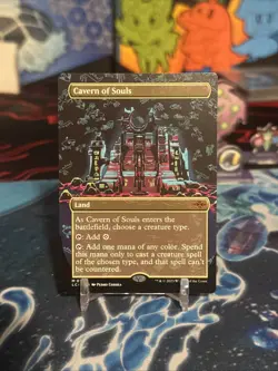 Cavern of Souls (0345) (Borderless) The Lost Caverns of Ixalan Regular - Image 1