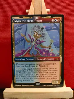 Myra the Magnificent (Galaxy Foil Showcase) - Unfinity - Rare - NM - MTG - Image 1